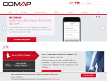 Tablet Screenshot of comappraha.cz